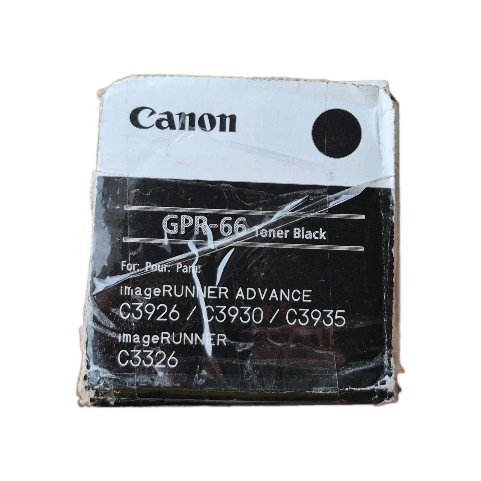 Canon GPR-66 5753C003AA Black High Yield Toner Cartridge OPEN BOX