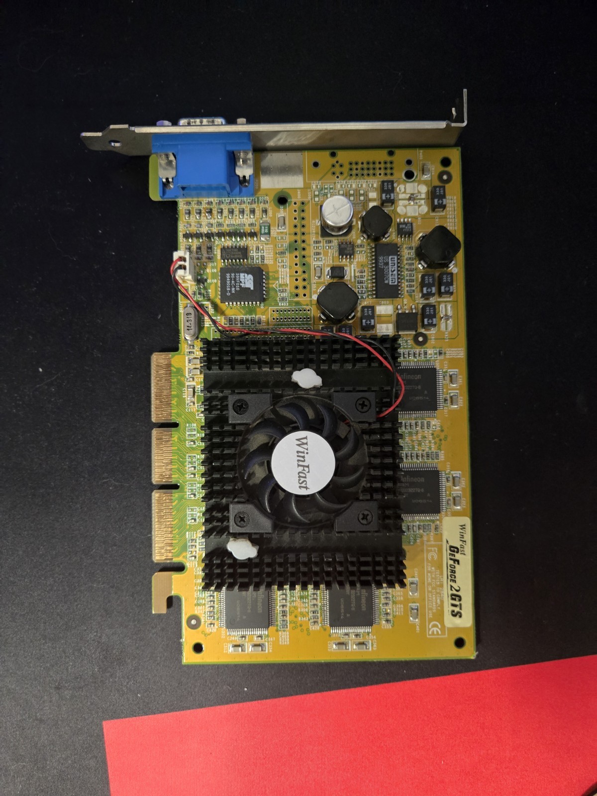 Leadtek WinFast NVIDIA GeForce2 GTS 64MB SGRAM AGP 4x Legacy Graphics Card RARE