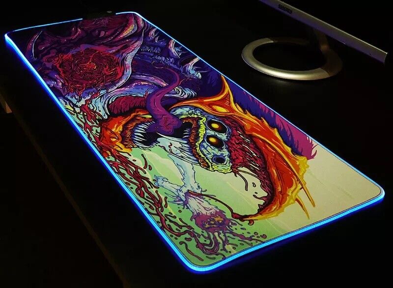 XL Dragon Animal Beast Gaming Mouse Pad RGB Large Game Monster Desk Mat