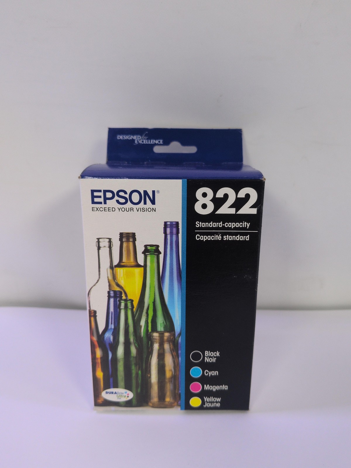 *2028-2-1* Epson 822 Durabrite Ultra Ink Standard Capacity Black & Color
