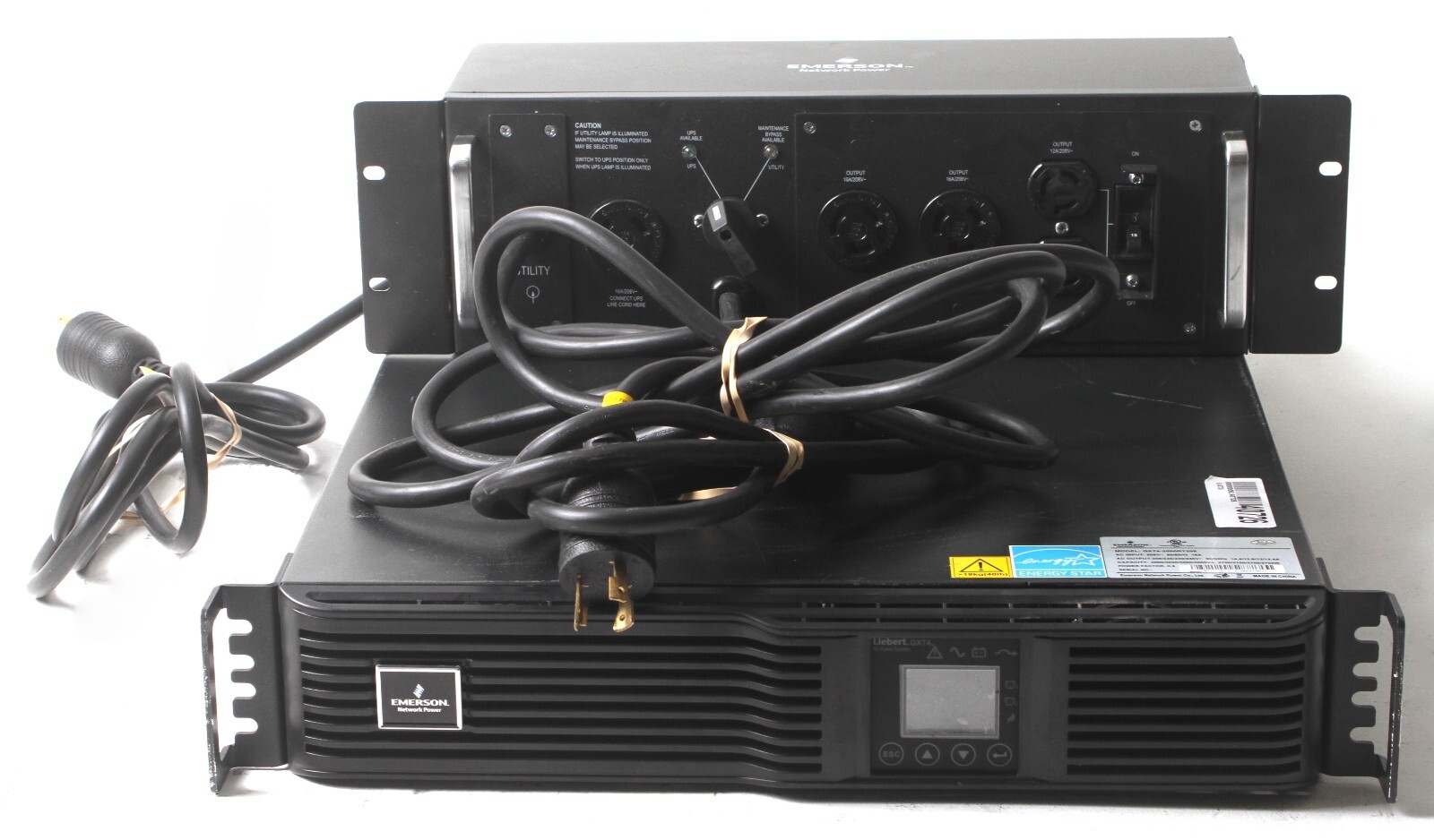 EMERSON Liebert Micropod MP2-220N AC Power System w/ GXT4 UPS Battery; 6140726