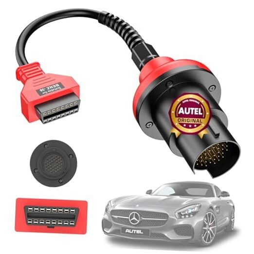 BENZ-38 PIN Adapter - 38 Pin Male to 16 Pin Female OBDII Connector