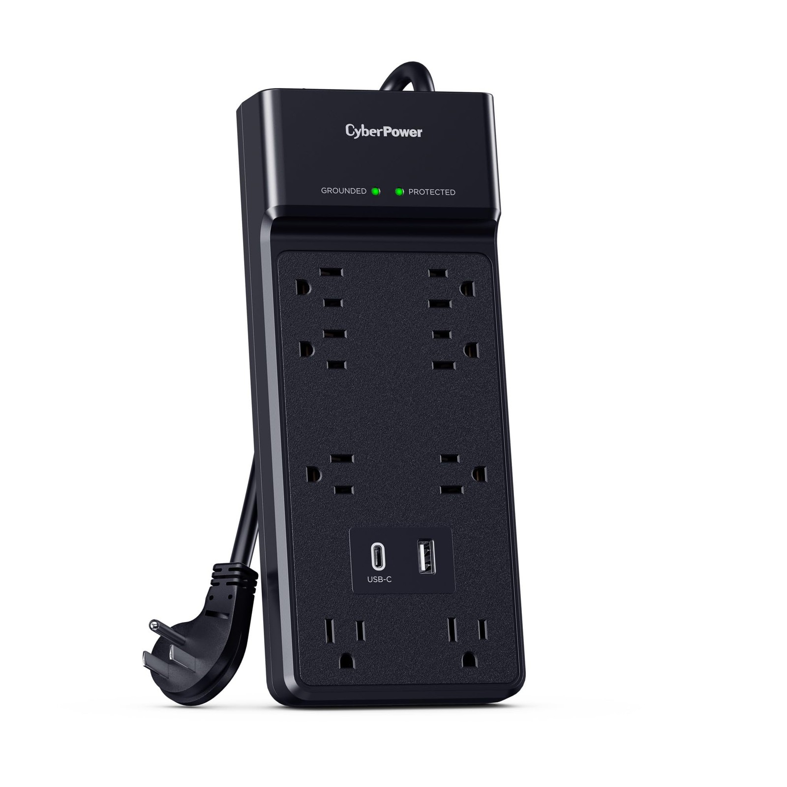 CyberPower CSP806UC18 CSP Surge Protector With USB A And USB C