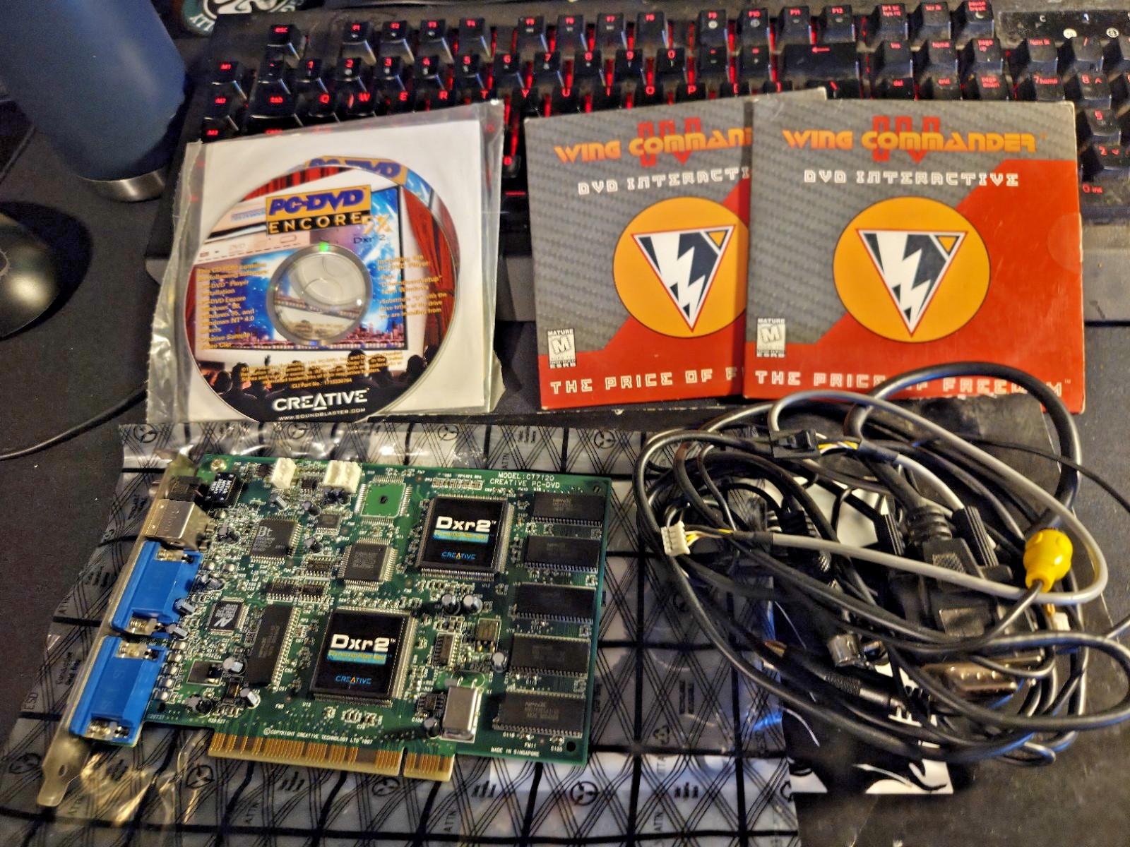 Creative Labs CT7220 Dxr2 PCI DVD Decoder Video Card Board