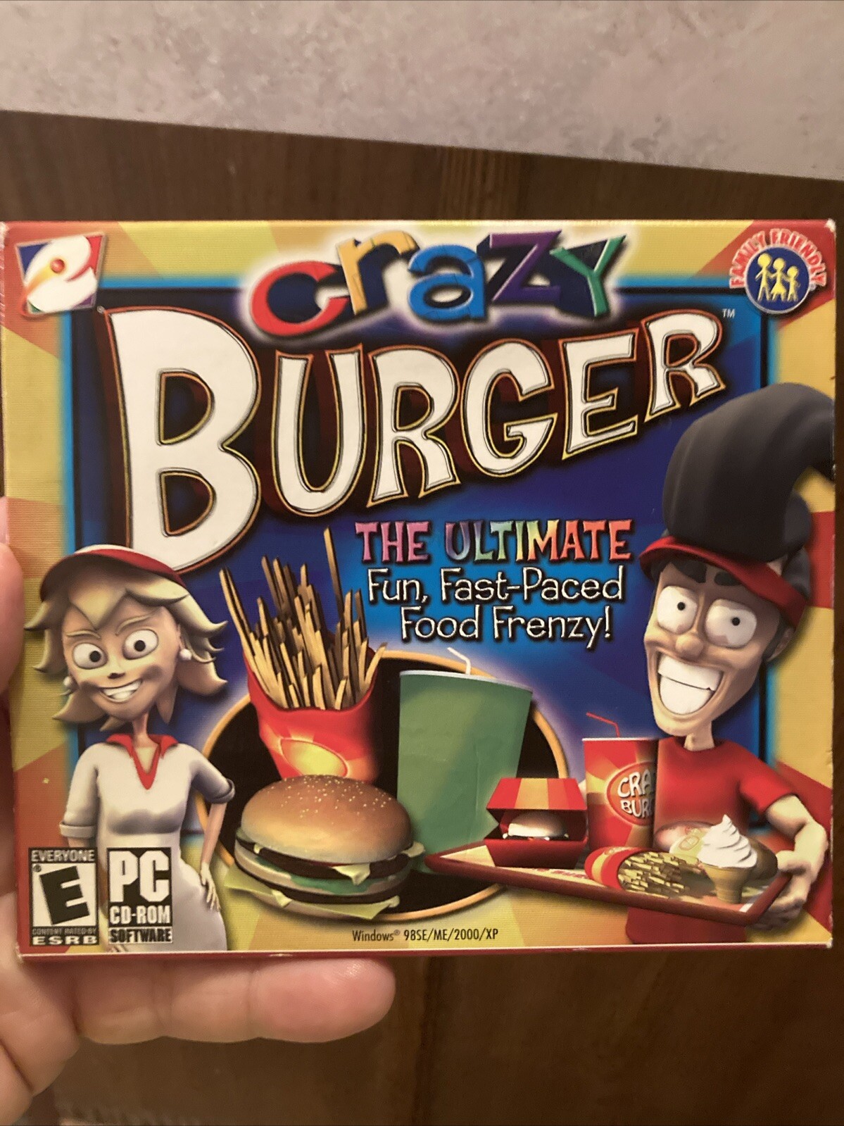 Crazy Burger (PC, 2005) Near Mint Game