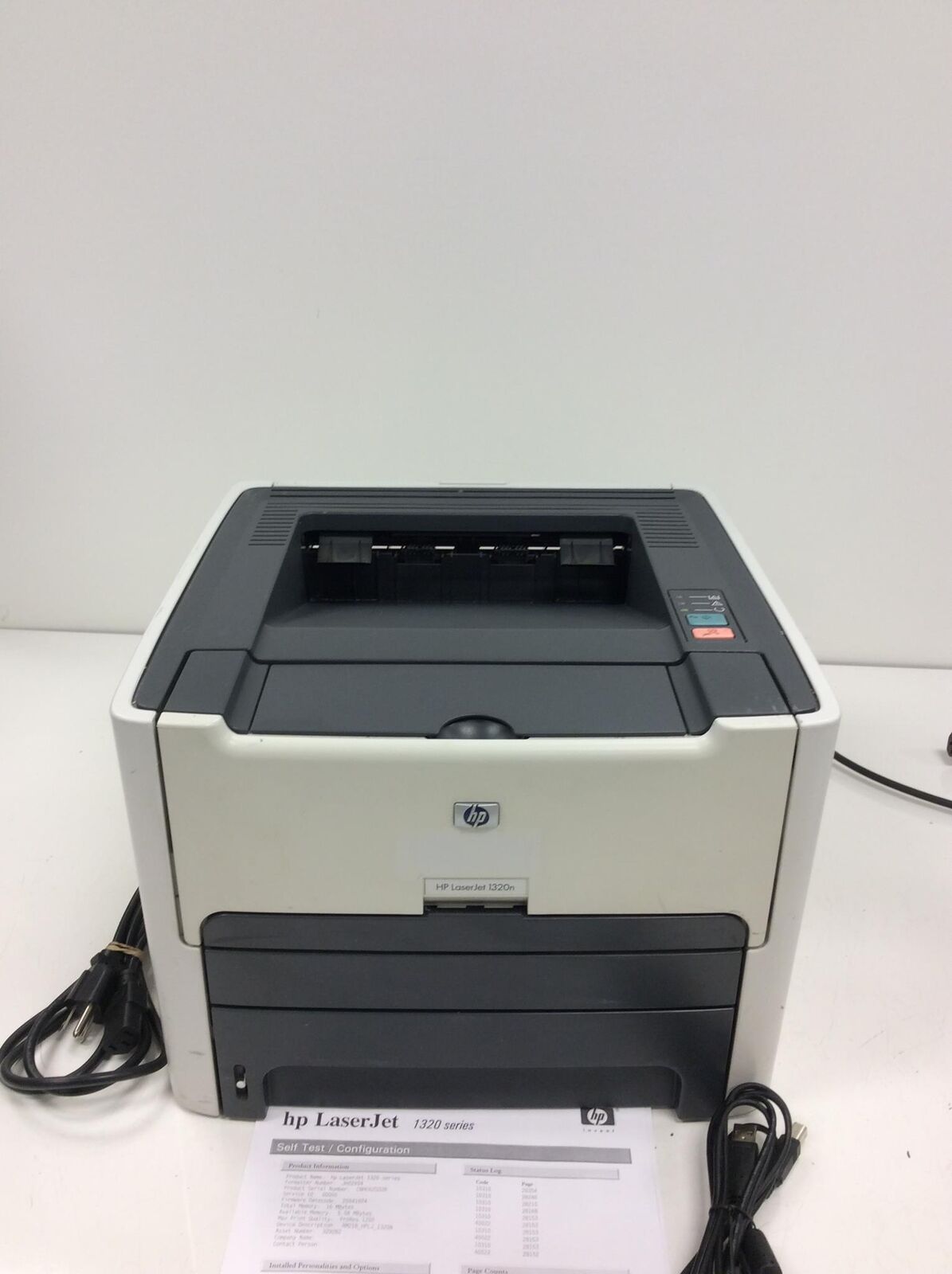 Hp Laserjet 1320N Q5928A Printer 16 Mb Page Count 28363 Usb Network Used Works