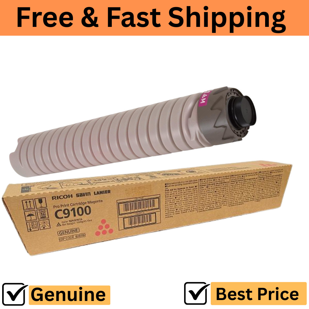 Genuine Ricoh Pro C9110 Magenta Toner Cartridge Type C9100 OEM 828382
