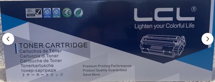 LCL Toner Cartridge Replacement For Canon CRG-055H K Black 7.6k Single (New)