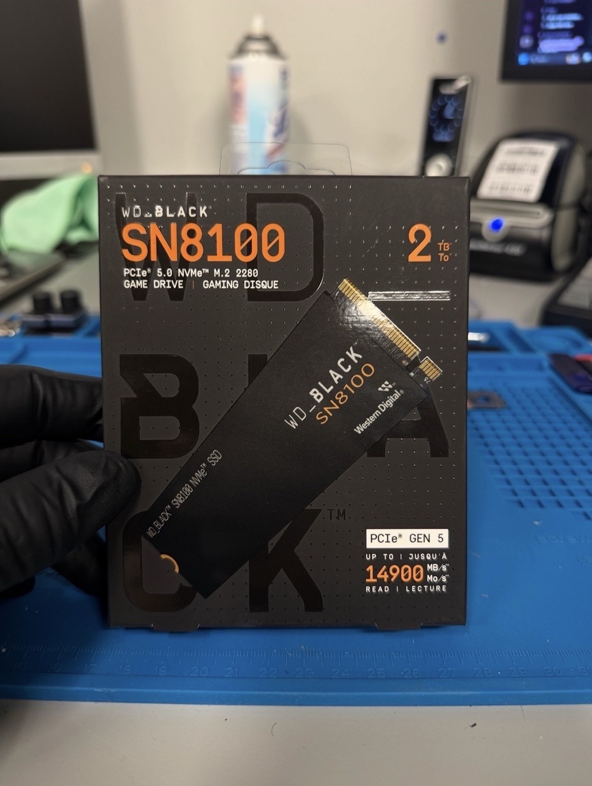 WD_BLACK SN8100 2TB NVMe M.2 SSD PCIe Gen 5.0x4 – High Performance Storage Drive