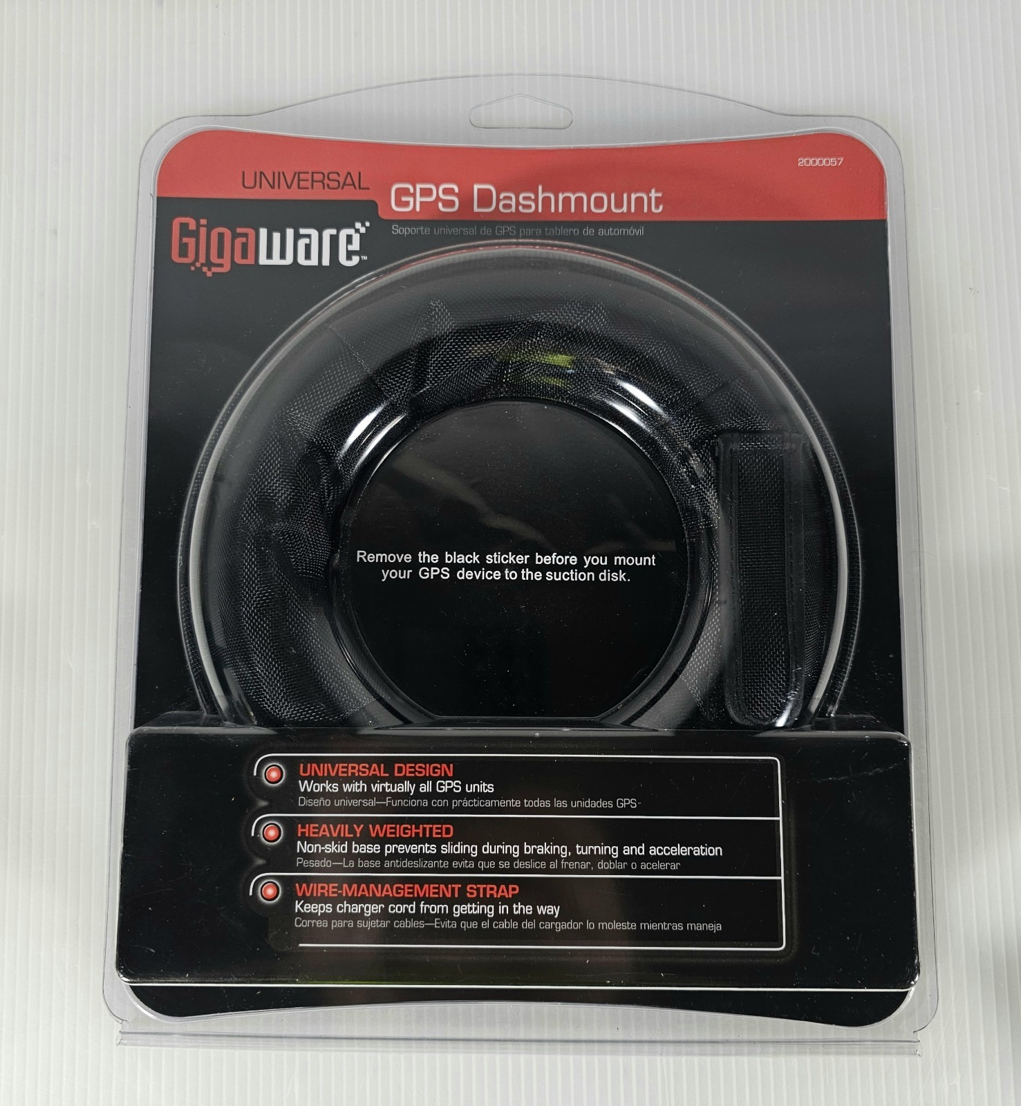 New Gigaware GPS Universal Dashmount Non-Skid Dash Mount