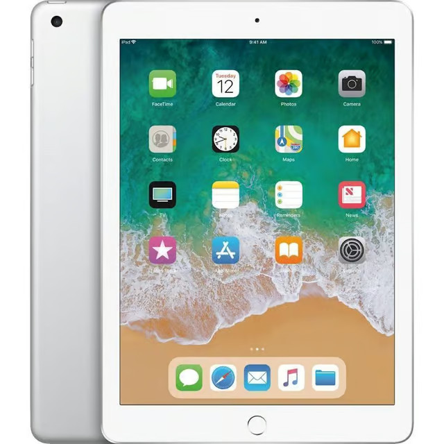 Apple iPad 6th Gen 32gb/ 128gb  9.7-inch  (WIFI + Cellular) 1 Year Warranty