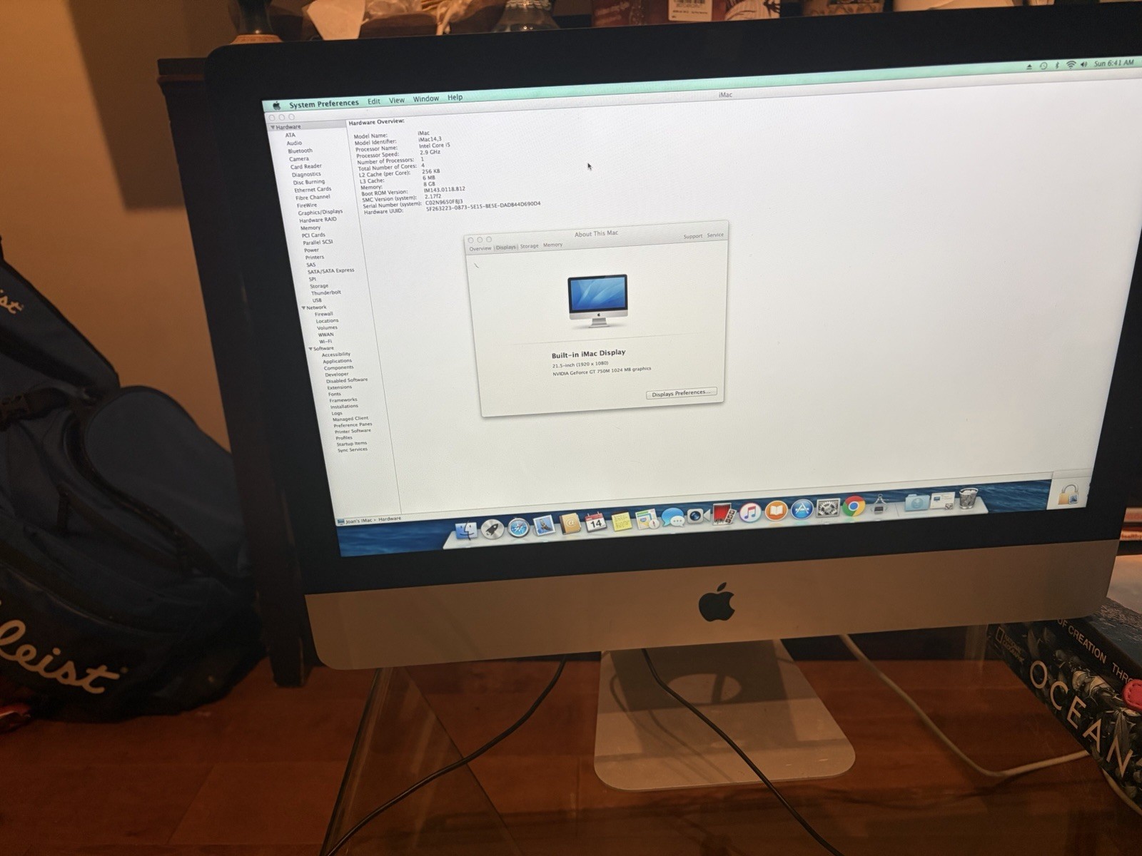 DEFECTIVE Apple iMac 215inch Late 2013 29ghz Intel Core I5 NVIDIA GT 750 G3D