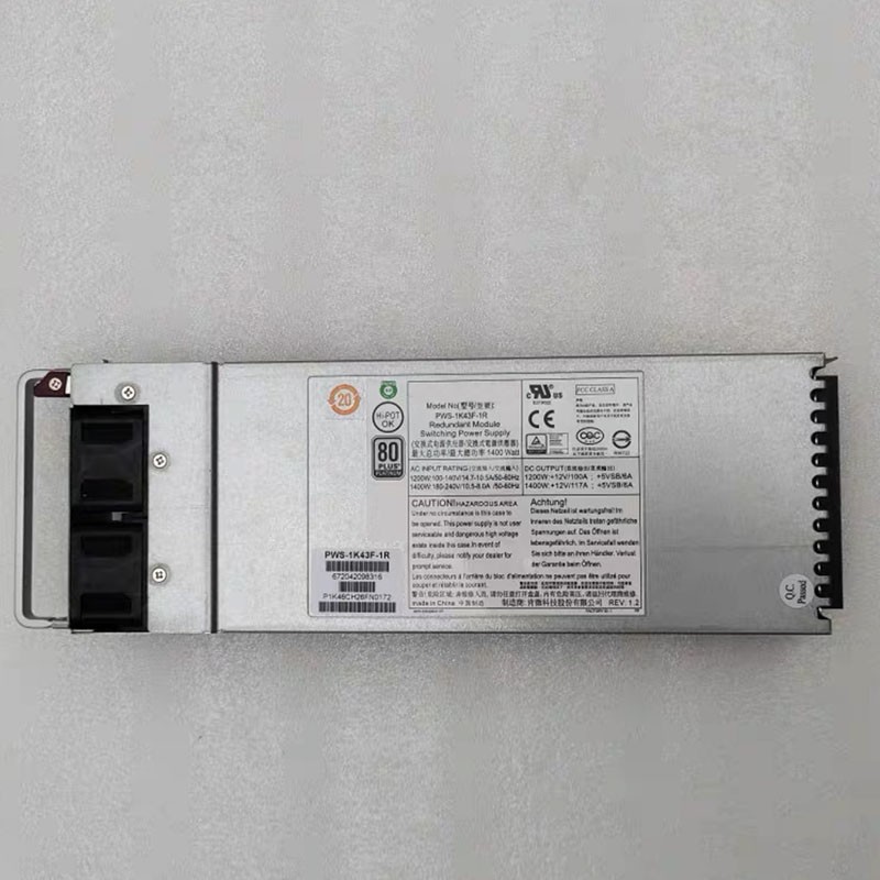 1PC For Supermicro PWS-1K43F-1R 1400W SC748 Server Power Supply