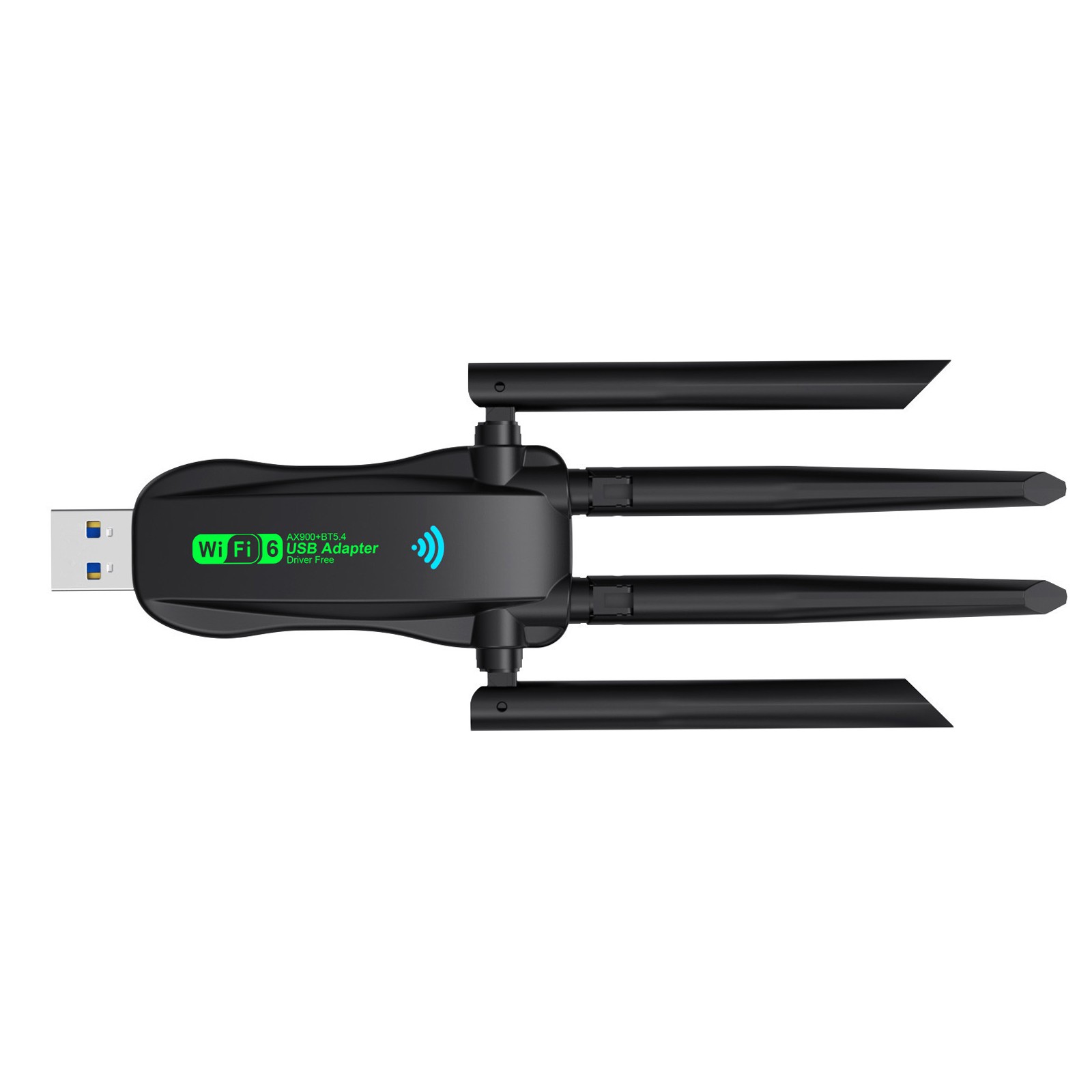 For Desktop Wireless USB WiFi 6 Adapter Bluetooth 5.4 Dual Band Portable New