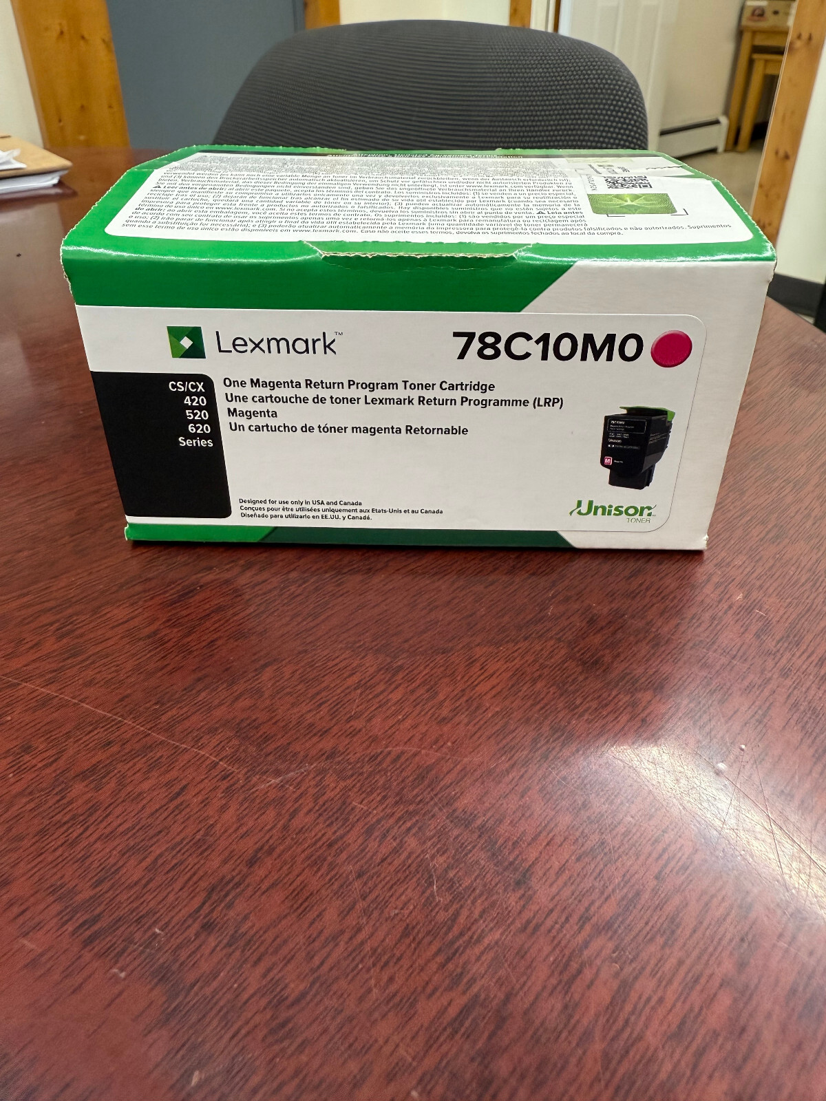 Lexmark 78C10M0 Magenta High Yield Toner Cartridge