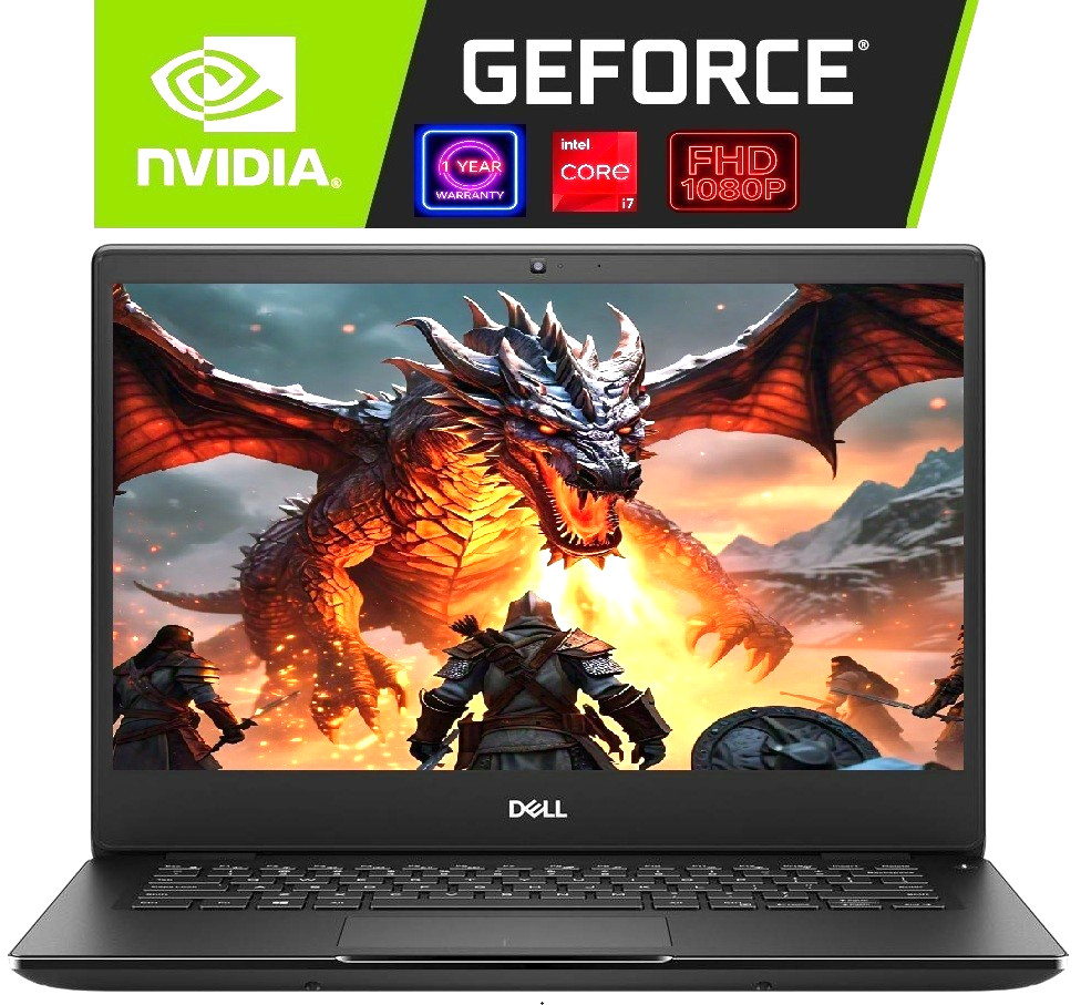 Dell Gaming14" Laptop PC: Intel i7, Backlit Keyboard, FHD 1080P, Windows 11 Pro