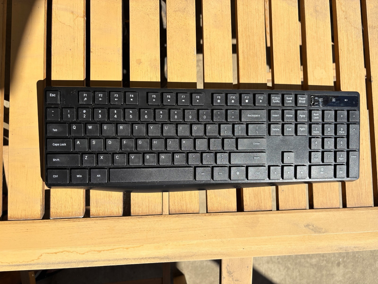 Wireless Keyboard Model PC230A Black