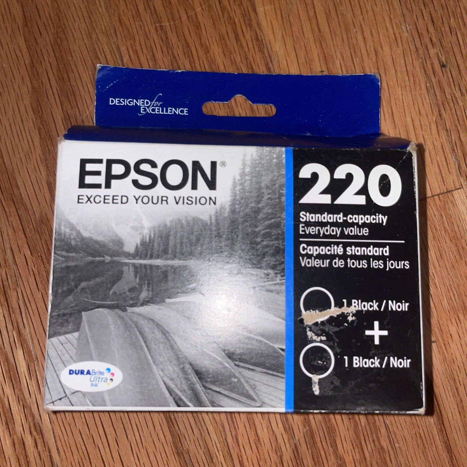 *04/2026* Epson 220 Black Ink Cartridge (T220120-S)