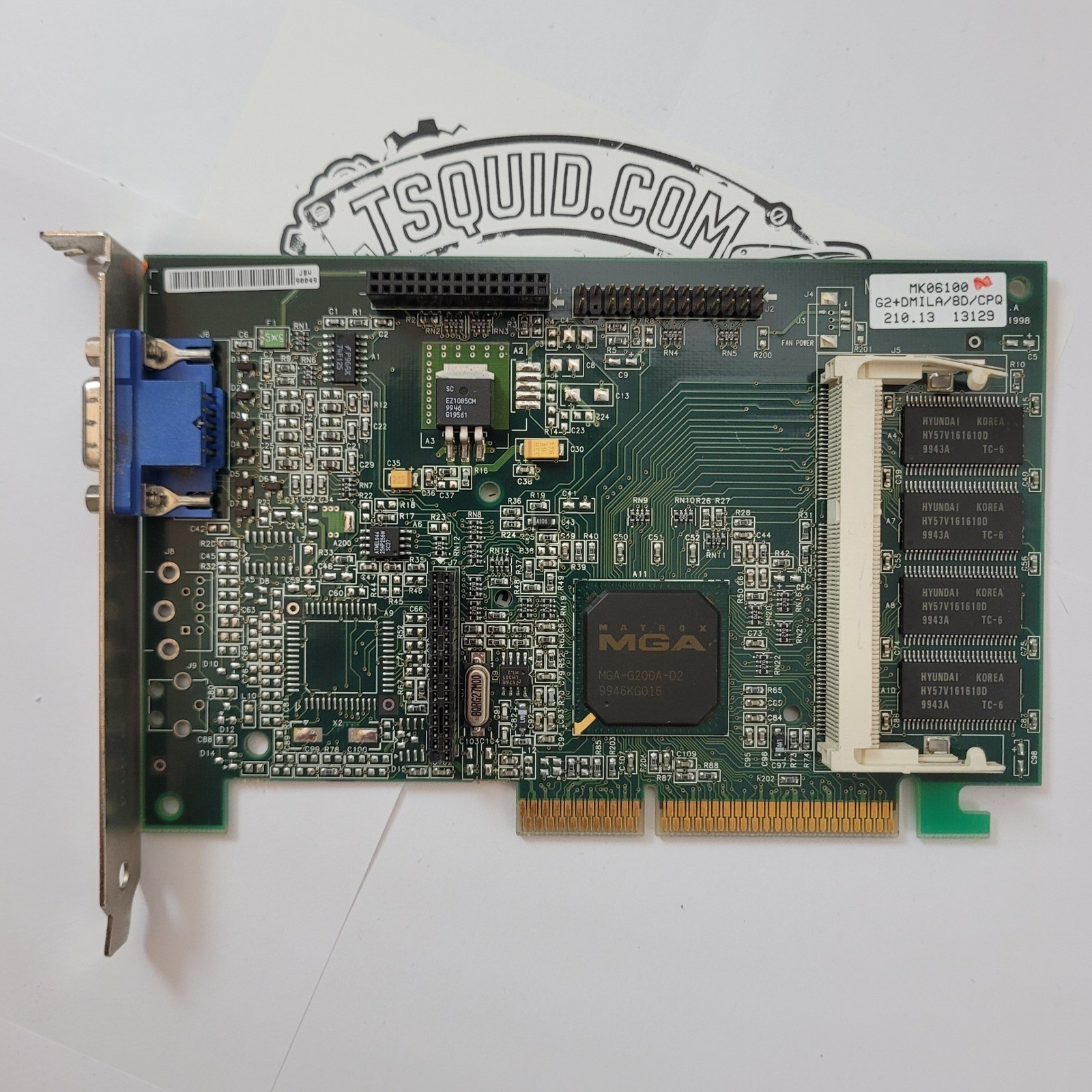 Matrox MGA-G200A-D2 AGP Graphics Card 8MB 400778-002 Compaq Video Card