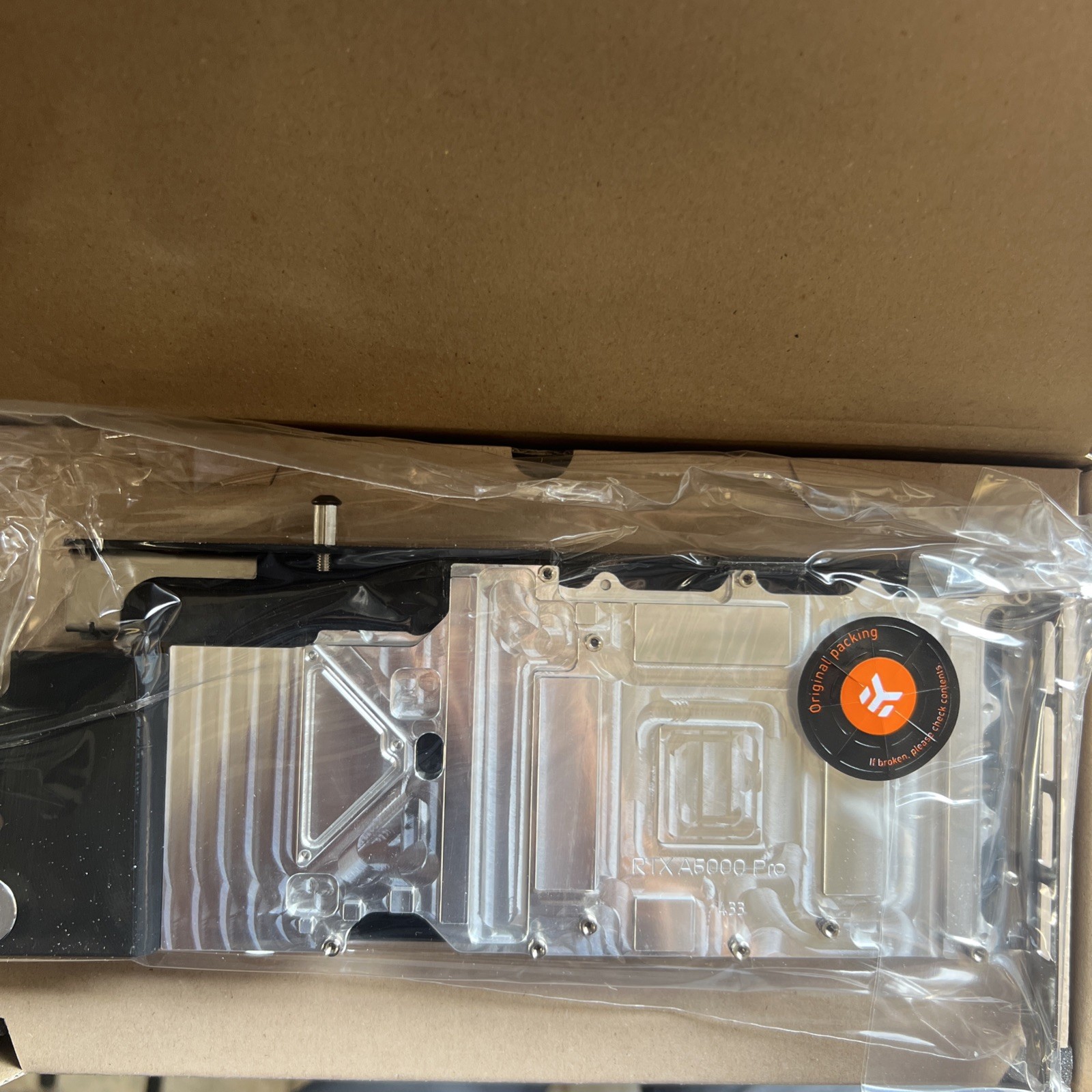 EK-Pro GPU WB RTX 3090 Trinty Water Block Aluminum - No Accessories, Block Only