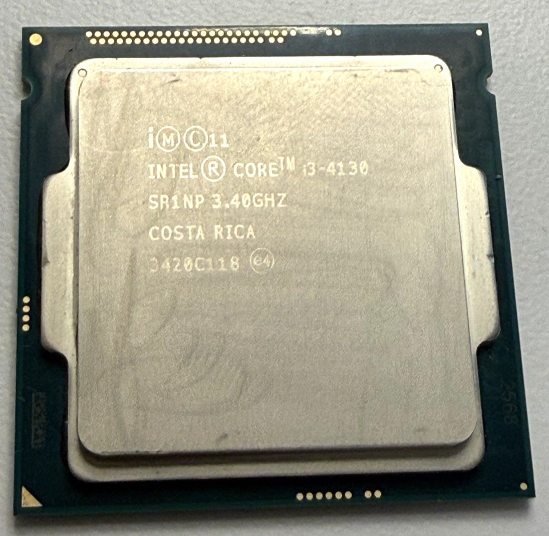 ✅ Gordon Gekko Holdings ✅ Intel i3-4130 3.4GHz Dual Core (SR1NP) Tested