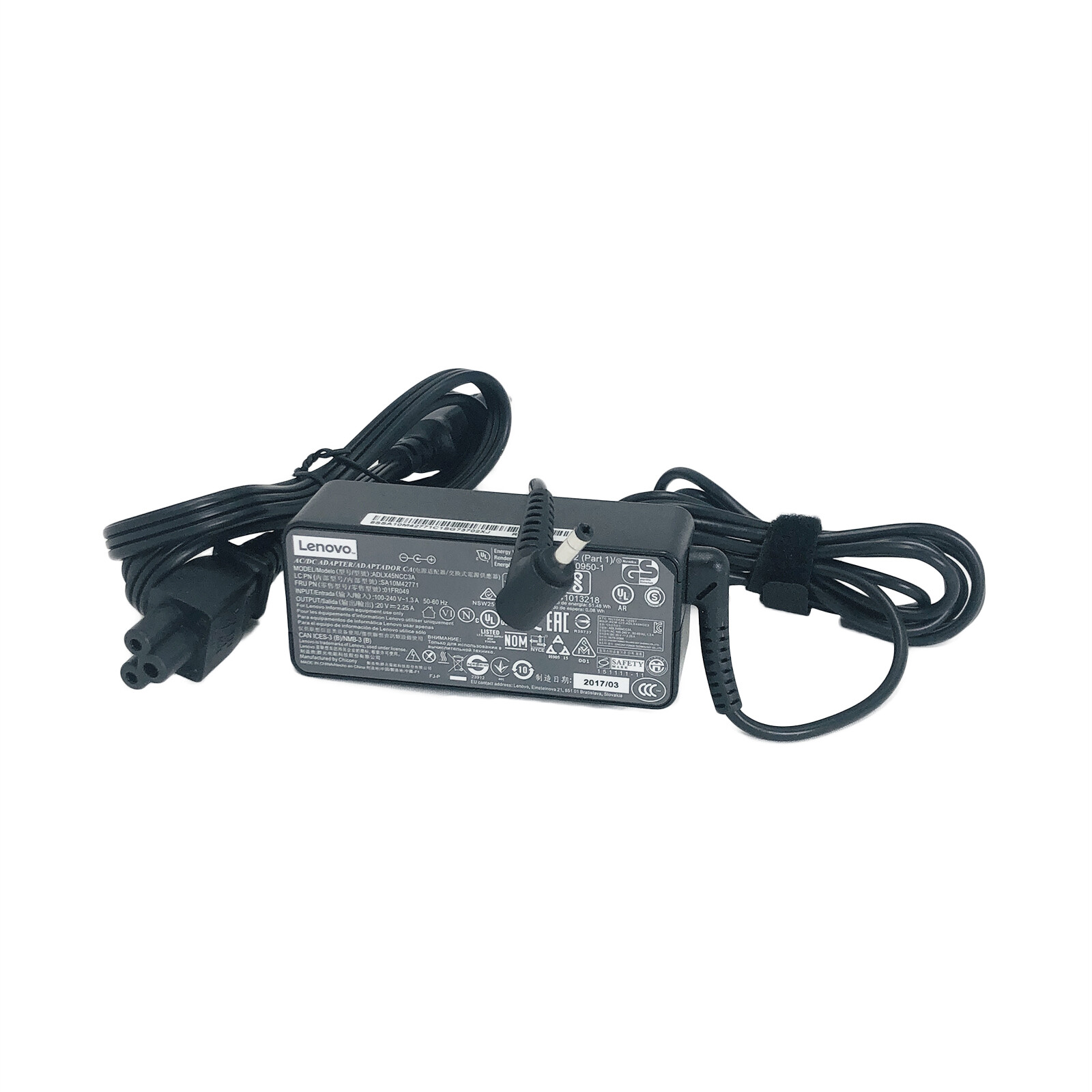 Original Lenovo SA10M42771 AC Power Supply Adapter 20V 2.25A 45W OEM Charger