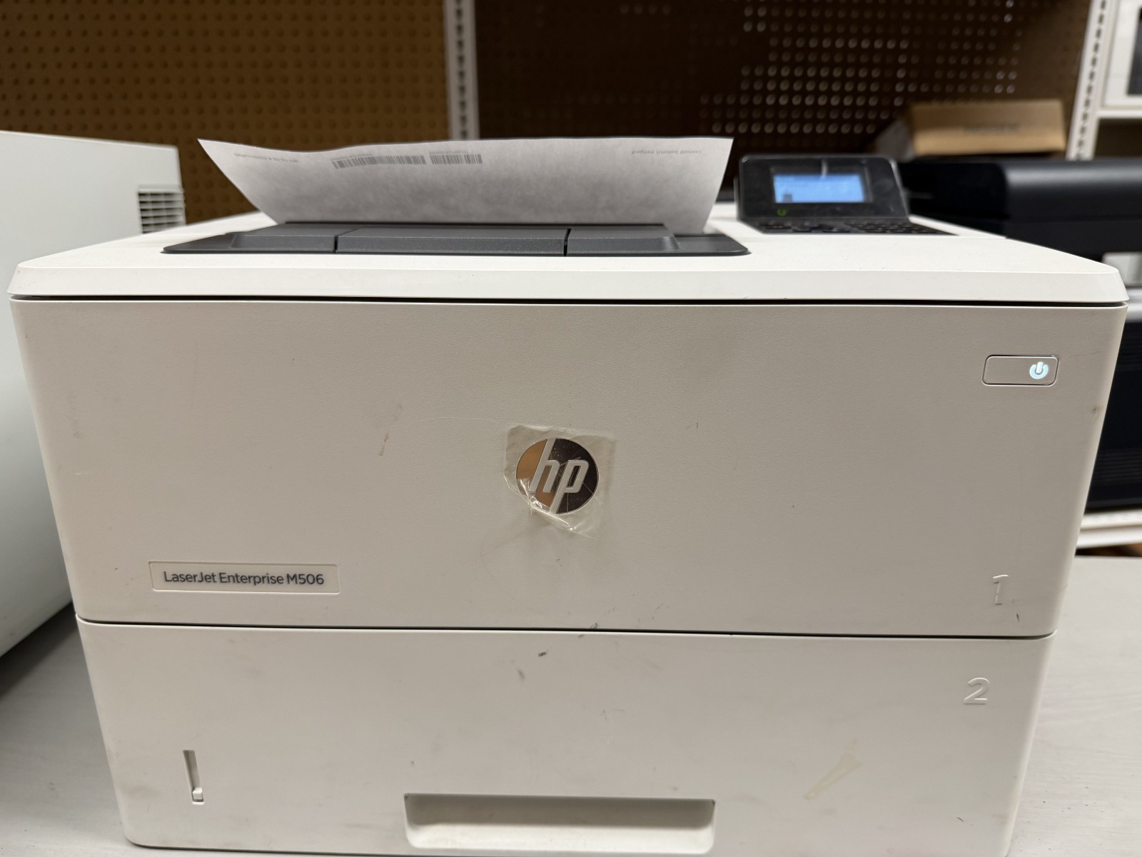 HP LaserJet Enterprise M506 Monochrome Printer Ethernet USB Tested 100% INK