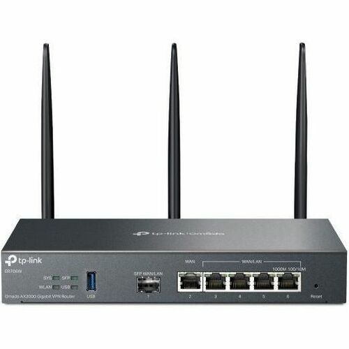 TP-Link ER706W Omada Gigabit AX3000 WiFi 6 VPN Router, Easy Set-up