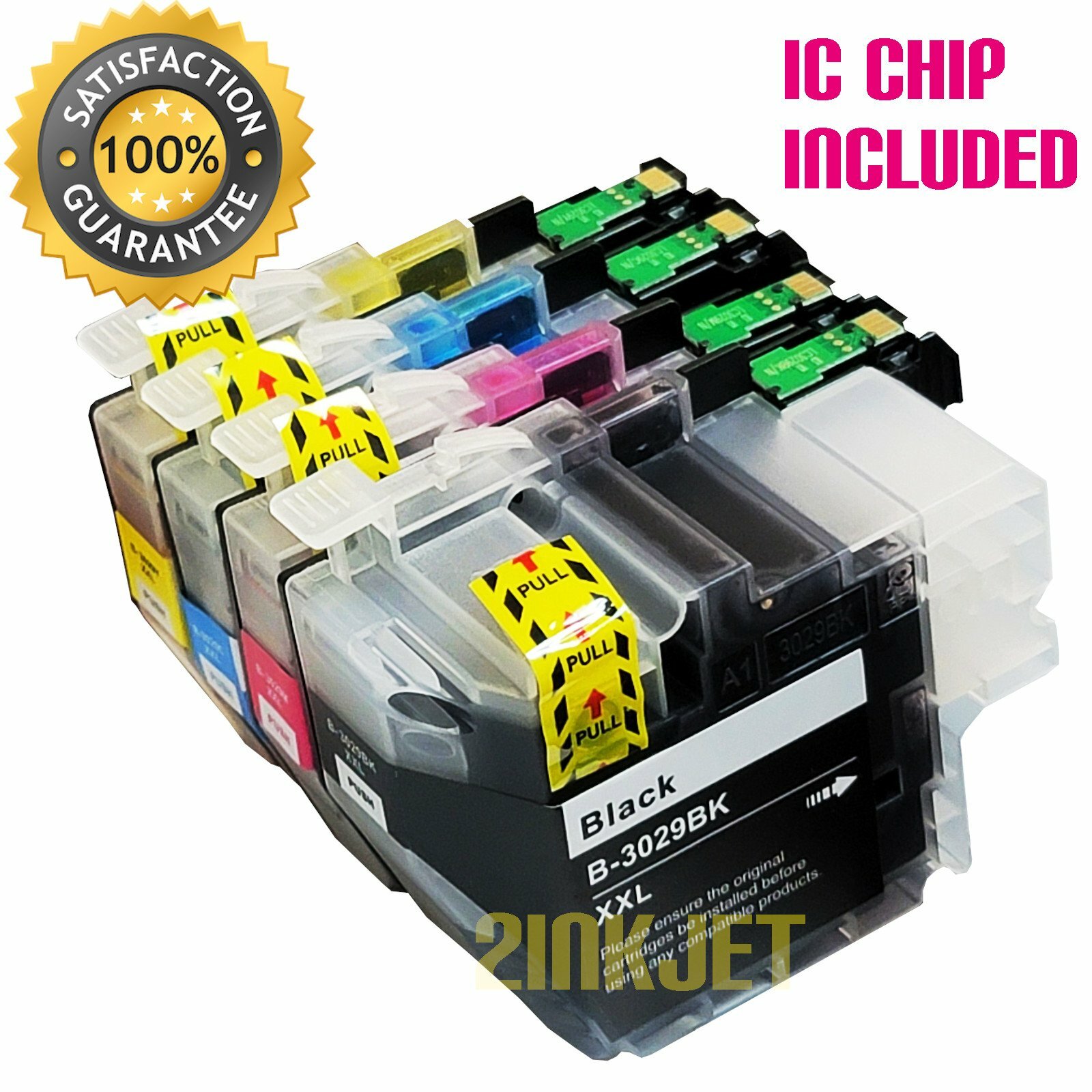 4PK LC-3029 XXL Ink Cartridges for MFC-J5830DW J5930DW J6535DW J6935DW