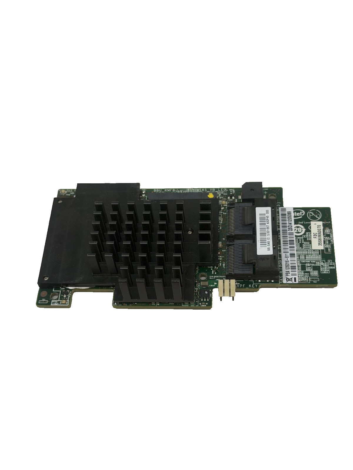 Intel G35316-610/611/612 RMS25CB08 8-Port SAS 6Gb/s Integrated Raid 370-1020-02