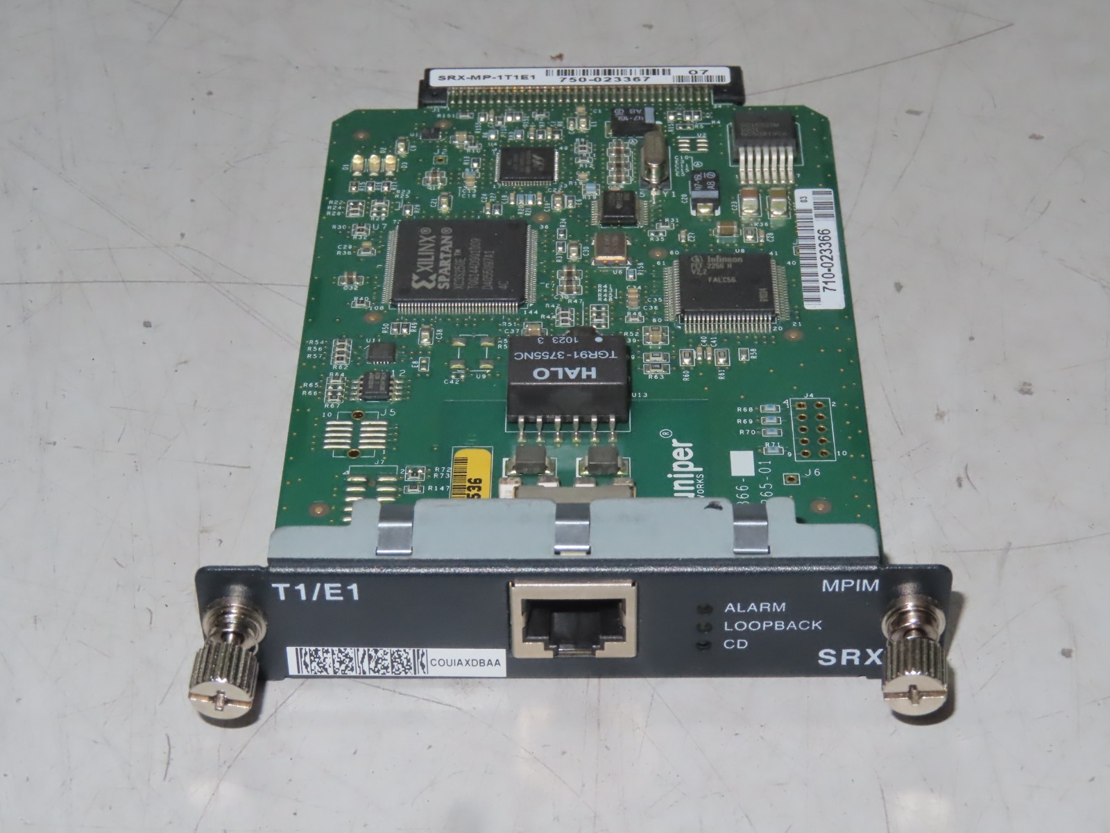 Juniper Physical Interface Module MPIM SRX-MP-1T1E1 T1 710-023366