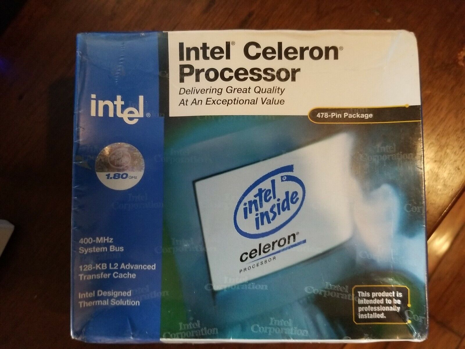 NOS Intel Celeron Processor 1.80 GHz 845983 New Sealed