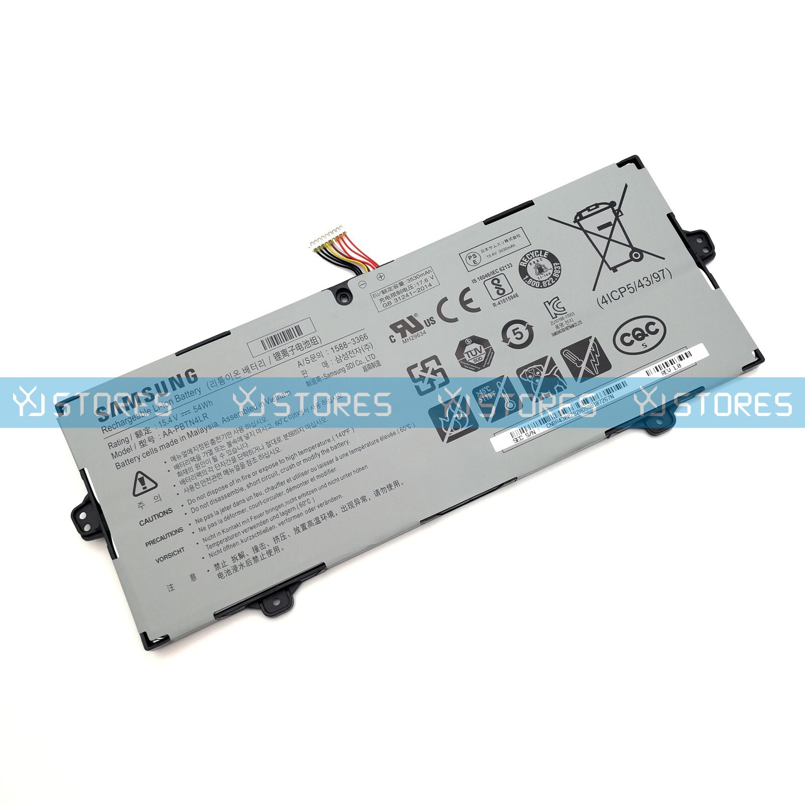 Genuine AA-PBTN4LR OEM Battery for Samsung Notebook 9 NP940X5M NP940X3M NP940X3N