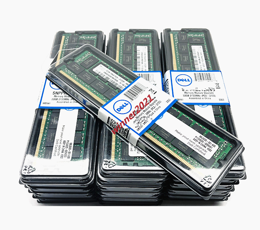 NEW DELL SNP75X1VC/32G AA799087 32GB DDR4 PC4-3200AA ECC RDIMM Server RAM Memory