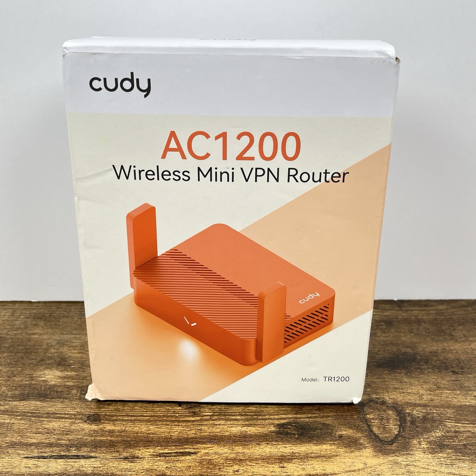Cudy TR1200 AC1200 Wireless Mini VPN Travel Router Dual Band WiFi 5 USB-C
