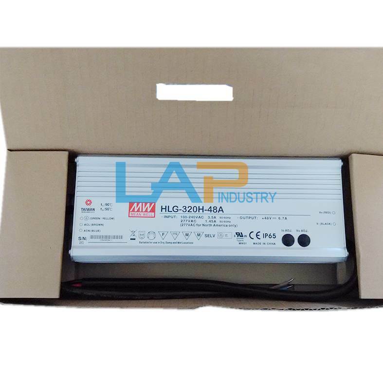 For Meanwell PFC Waterproof LED Switching Power Supply HLG-320H-48A 48V320W 6.7A