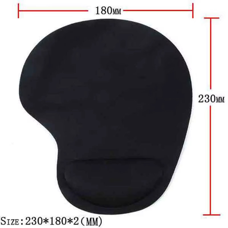 Professional Optical Trackball PC Thicken Mouse Pad Support Wrist Comfort Mouse 