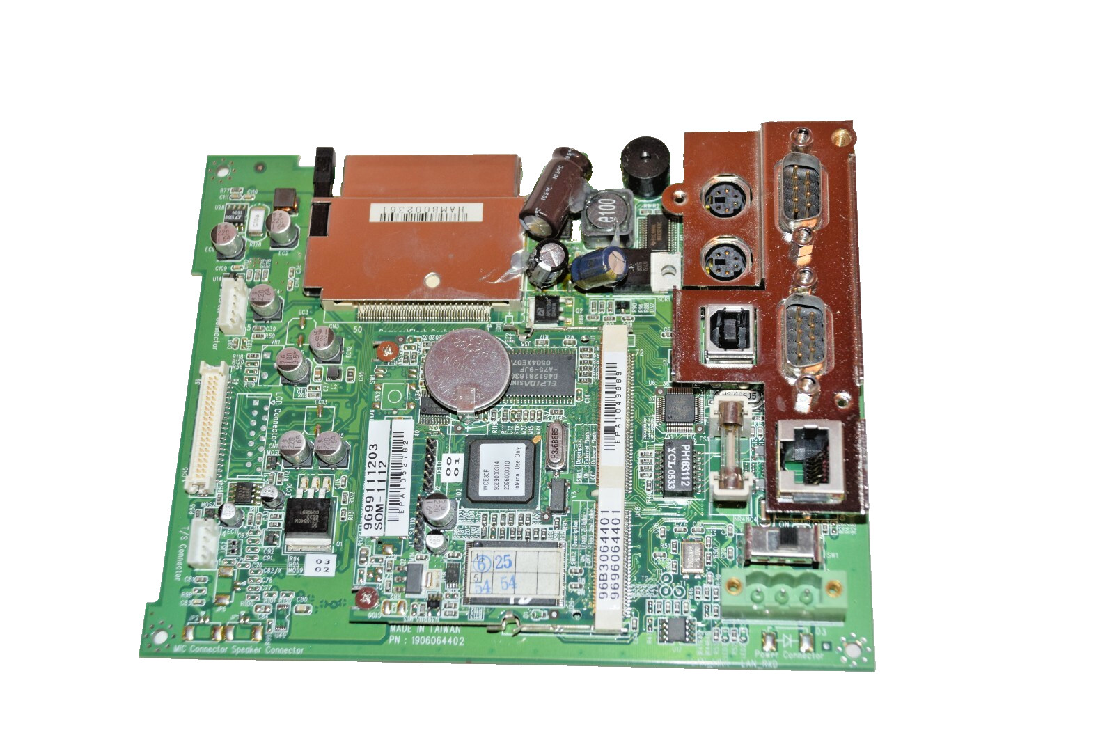 Advantech TPC-644 A1 01-3 SOM-1112  1906064402 9699111203 Mother board
