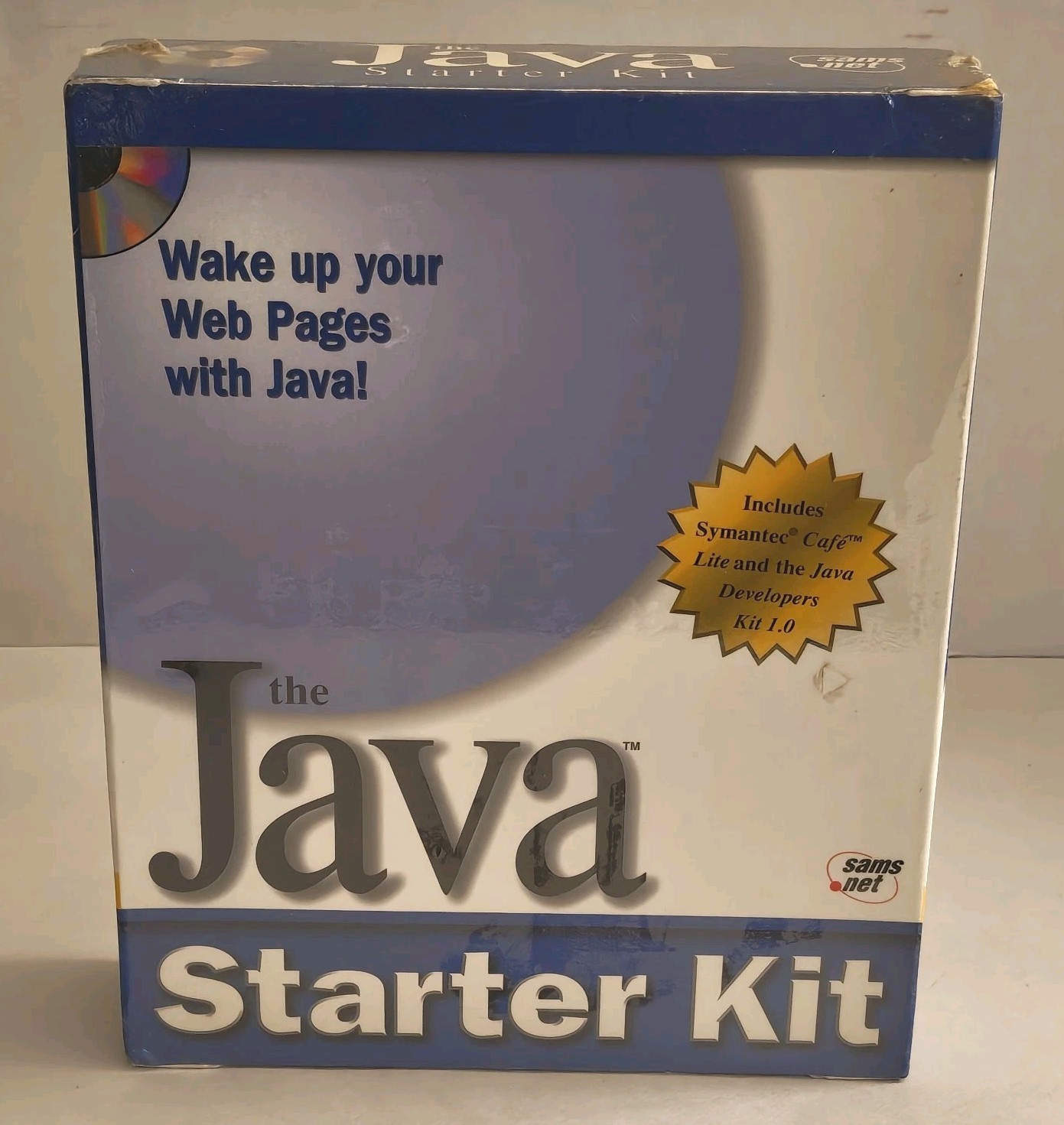 VTG The Java Starter Kit CD-ROM Windows 95 IBM Computer Software NEW SEALED 