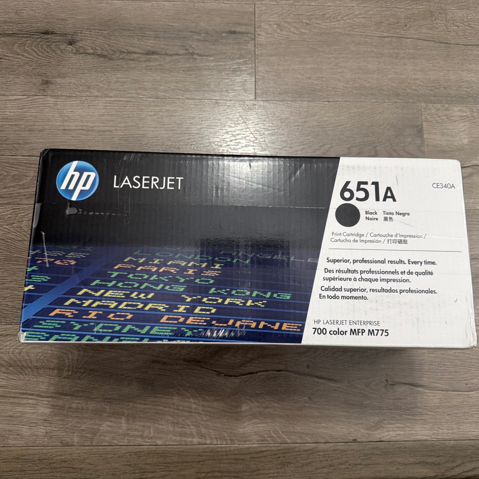 HP LaserJet 651A toner, Enterprise, Black
