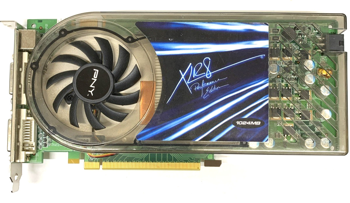 VCG981024GXPB PNY 1GB DDR3 nVIDIA GeForce 9800GT XLR8-PE (2xDVI/7P Mini-DIN)