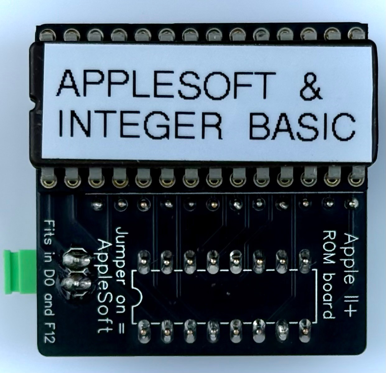 ROM Apple II ROM, II+, II plus, Euro+, Replaces DO,D8,E0,E8,F0,F8 Mini