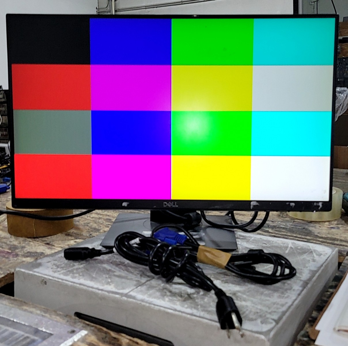 DELL P2219H 0WT1MD LCD Monitor Grade B 22" VGA HDMI DP