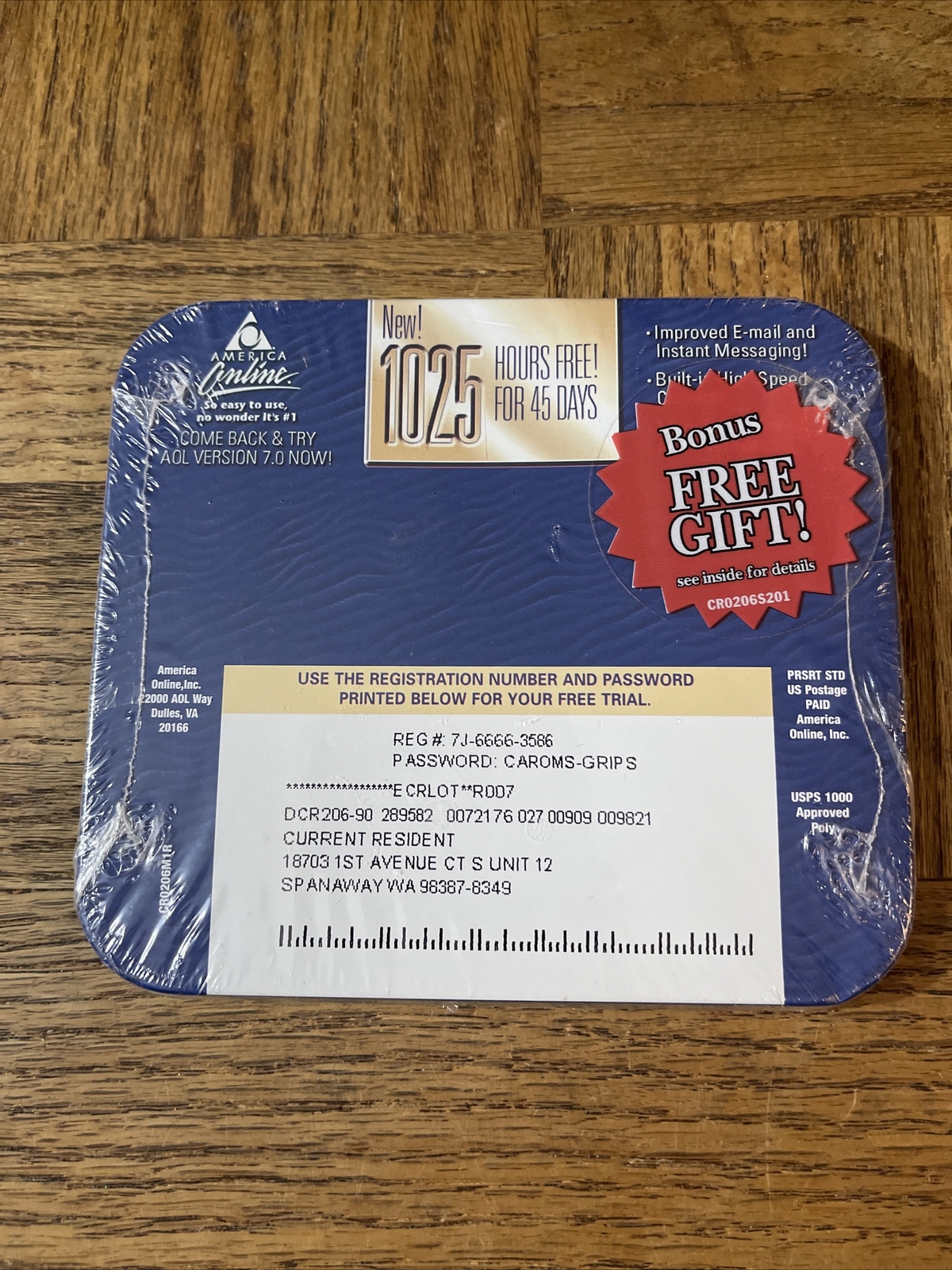 AOL 1025 PC Software