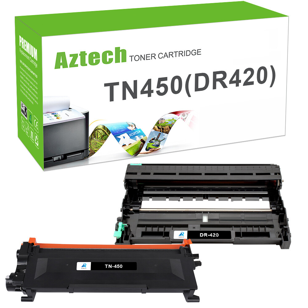DR420 Drum Unit or TN450 Toner Compatible With Brother HL-2270DW DCP-7065DN Lot