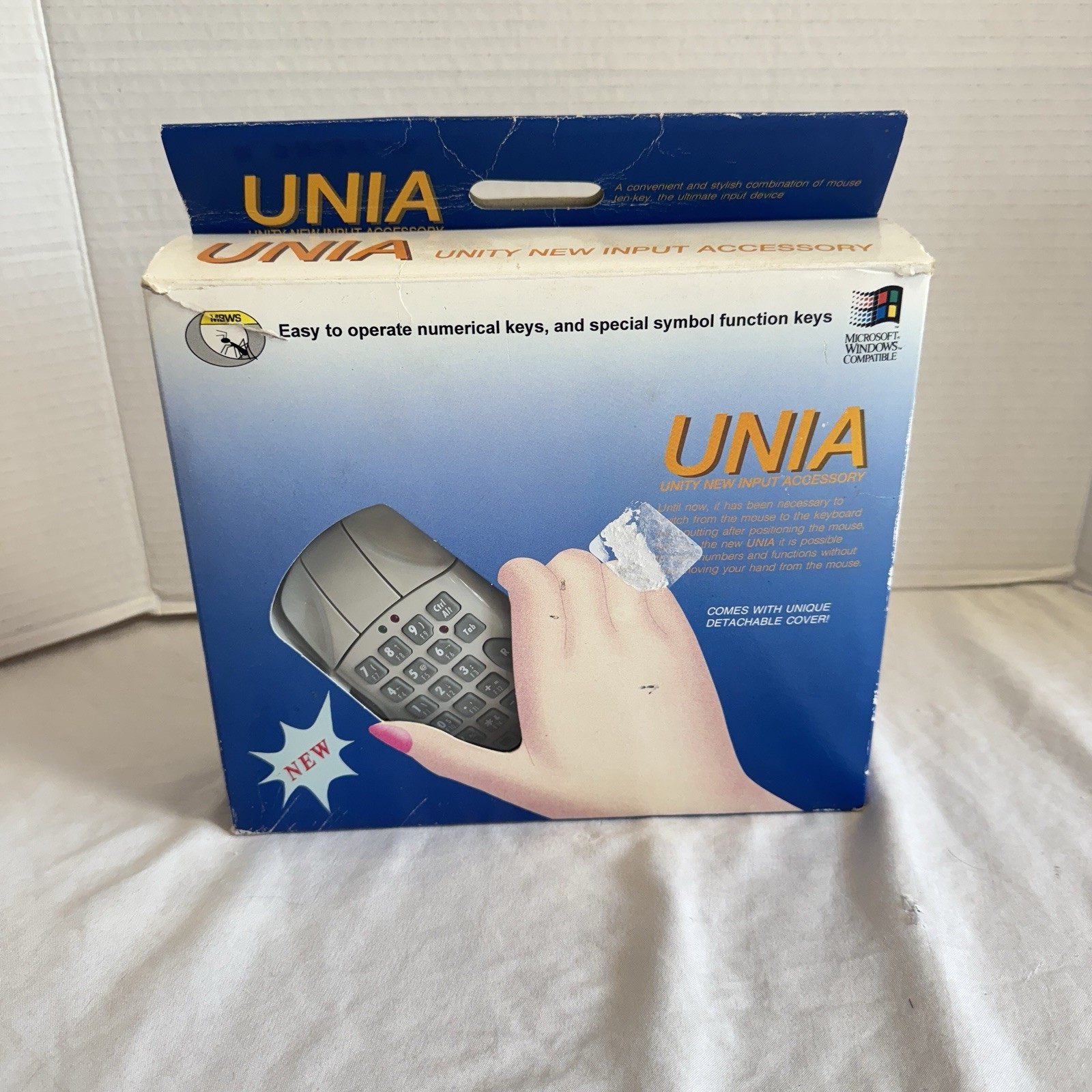 UNIA Unity New Input Accessory Mouse 3 Button Numpad Ball Serial