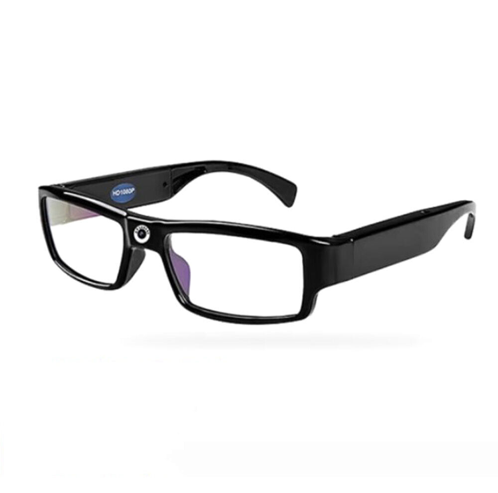 1080P HD Camera Glasses Outdoor Smart Eyeglass Video Recorder Camcorder+128GB TF
