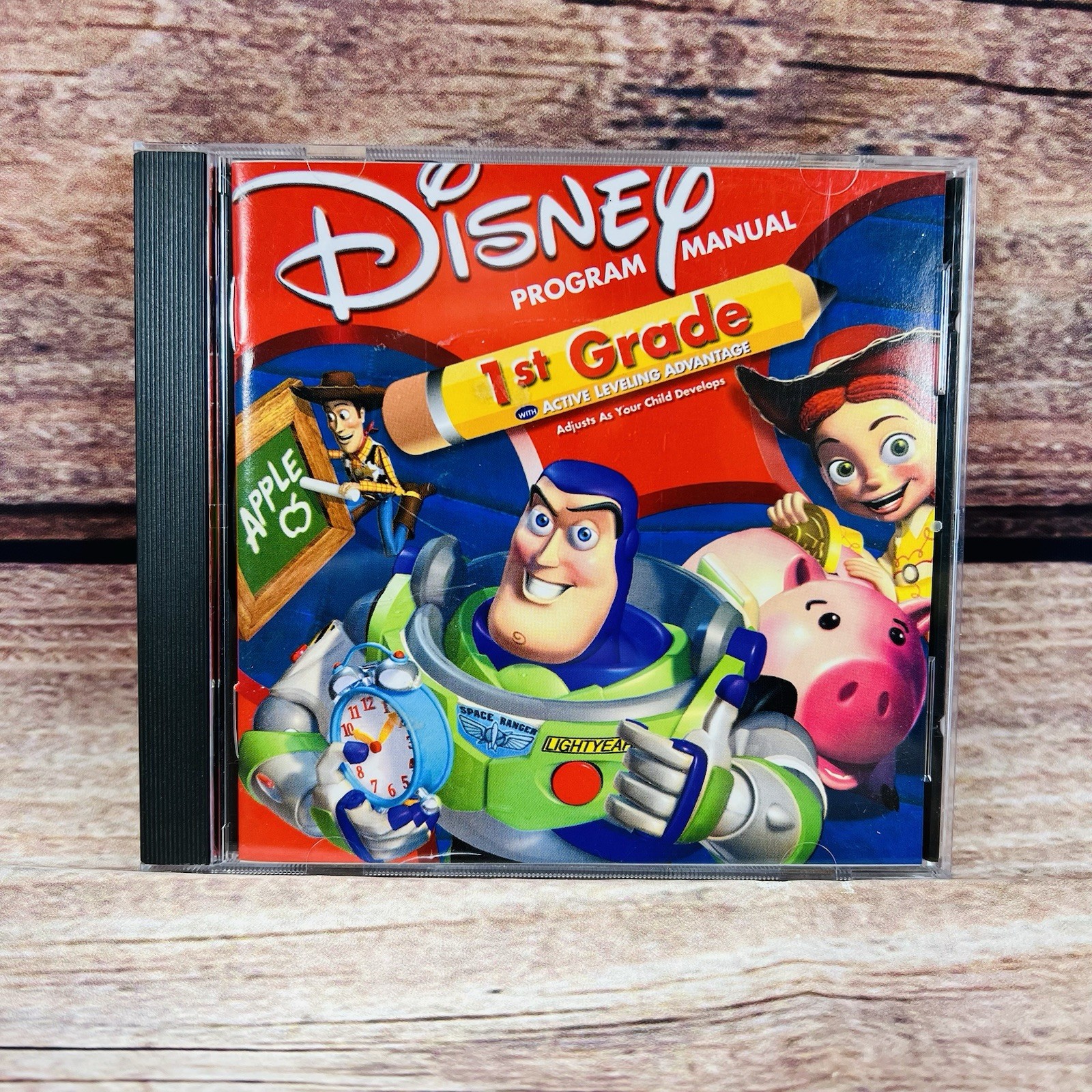 Disney Learning Ages 5-7 1st Grade Educational Software Toy Story CD-ROM Promo