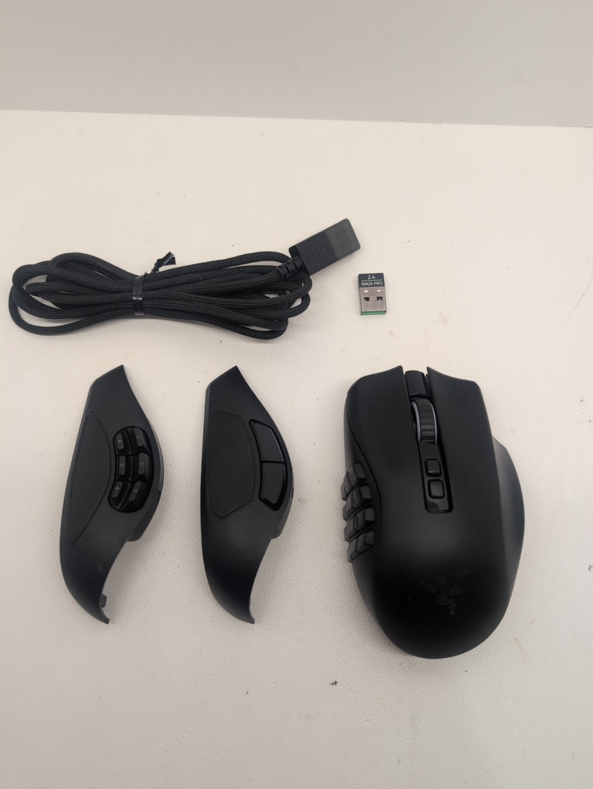 Razer Naga Pro Wireless Gaming Mouse, Black [RZ01-03420100-R3G1] W/ Dongle #7