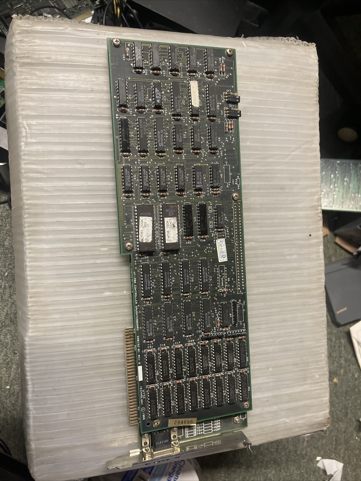 WYSE WY-700 PC HI RES MOTHER BOARD ASM 990150-01 VIDEO BD W/DAUGHTERBOARD asis